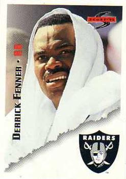 Derrick Fenner Oakland Raiders 1995 Score NFL #127